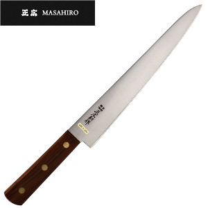 [SD] Masahiro - 270mm 마사히로 냉장칼 식도 나무(대) 81-27-270/ 정육용칼 / 갈비칼 / 가죽칼