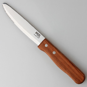[SD] Zeus (KR-6302-125) Steak Knife WoodHandle 제우스 아웃백 나이프(나무)-대 / 양식용칼 / 연어칼 / 스테이크칼