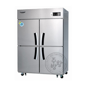 [라셀르] 45박스 1/2냉동, 고급형 간냉식 냉장고 (냉장2칸/냉동2칸) LS-1044HRF